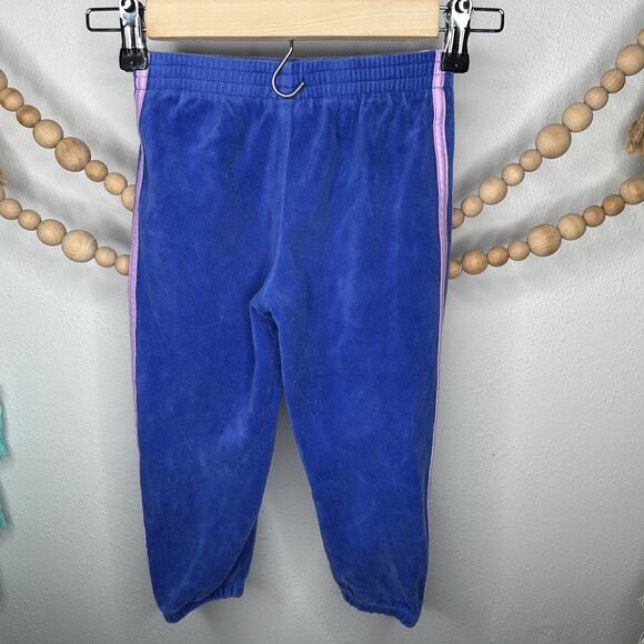 Adidas Velvet Velour Joggers - Picture 2 of 3